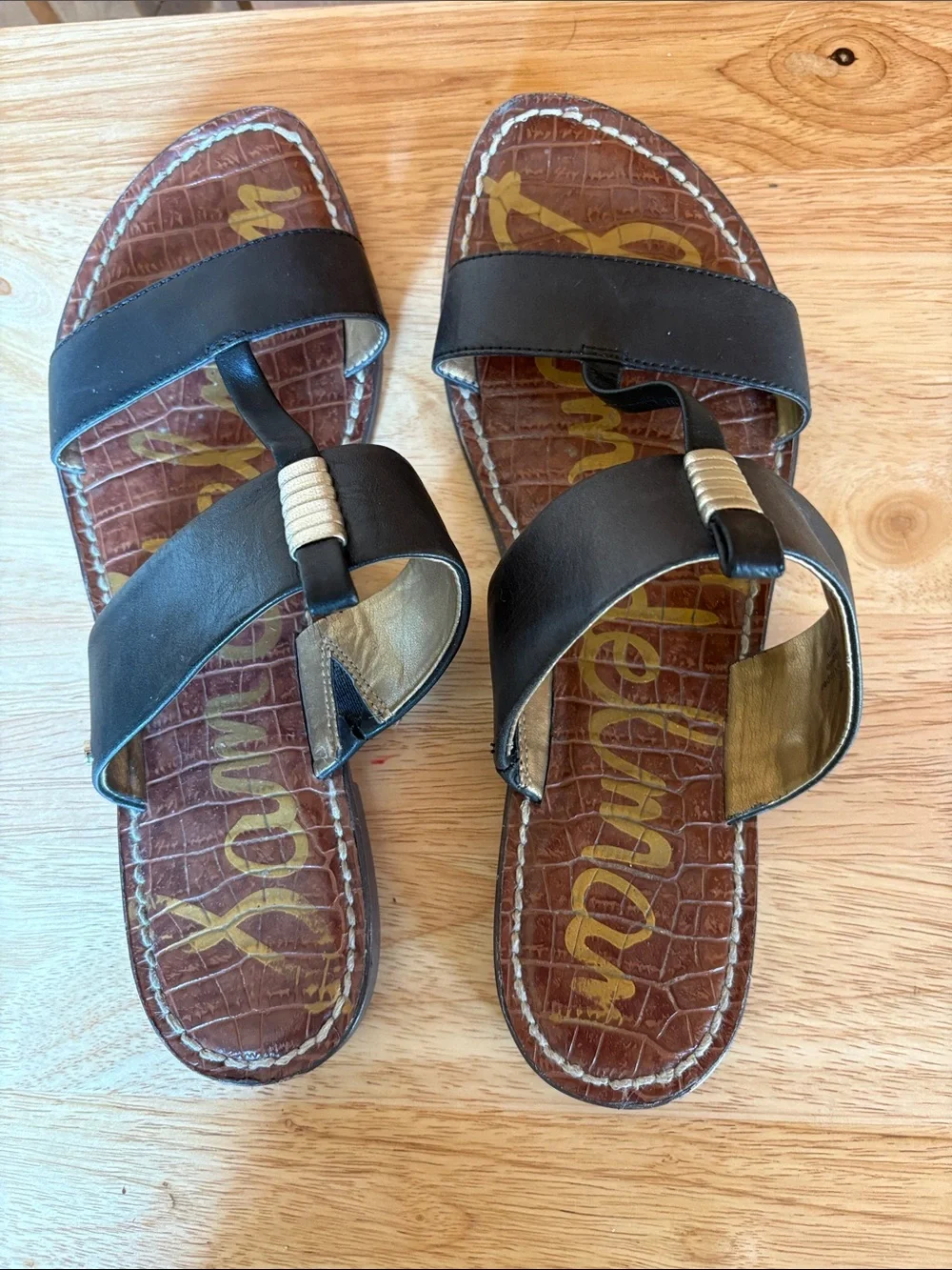 Sam Edelman Black Slides